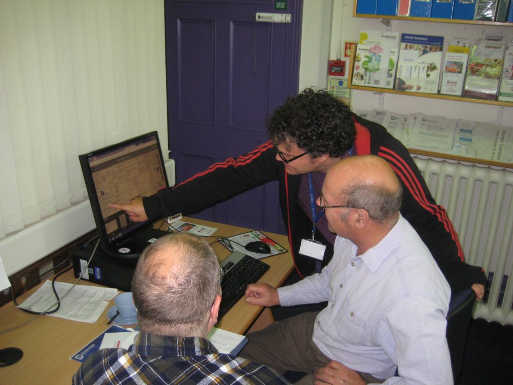 Ancestry training at Skipton Library