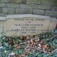 William Feather and his youngest daughter Barbara - Kildwick old graveyard