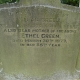 Ethel Green (wife of Harry Green) and their son, Allan - Steeton cemetery