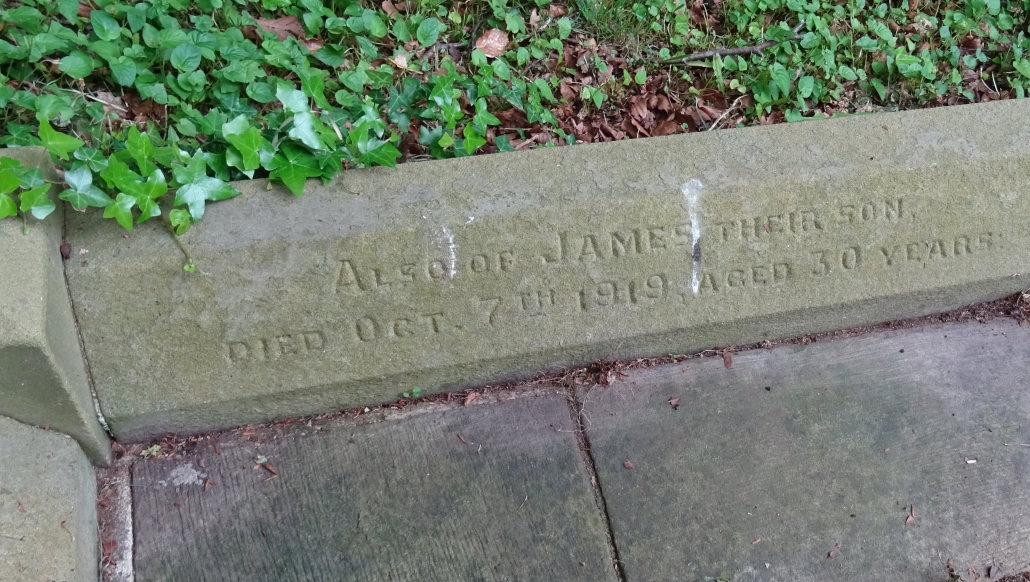 James Pollard - Kildwick old graveyard
