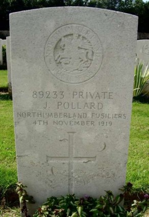 John Pollard - Terlincthun British Cemetery, Wimille