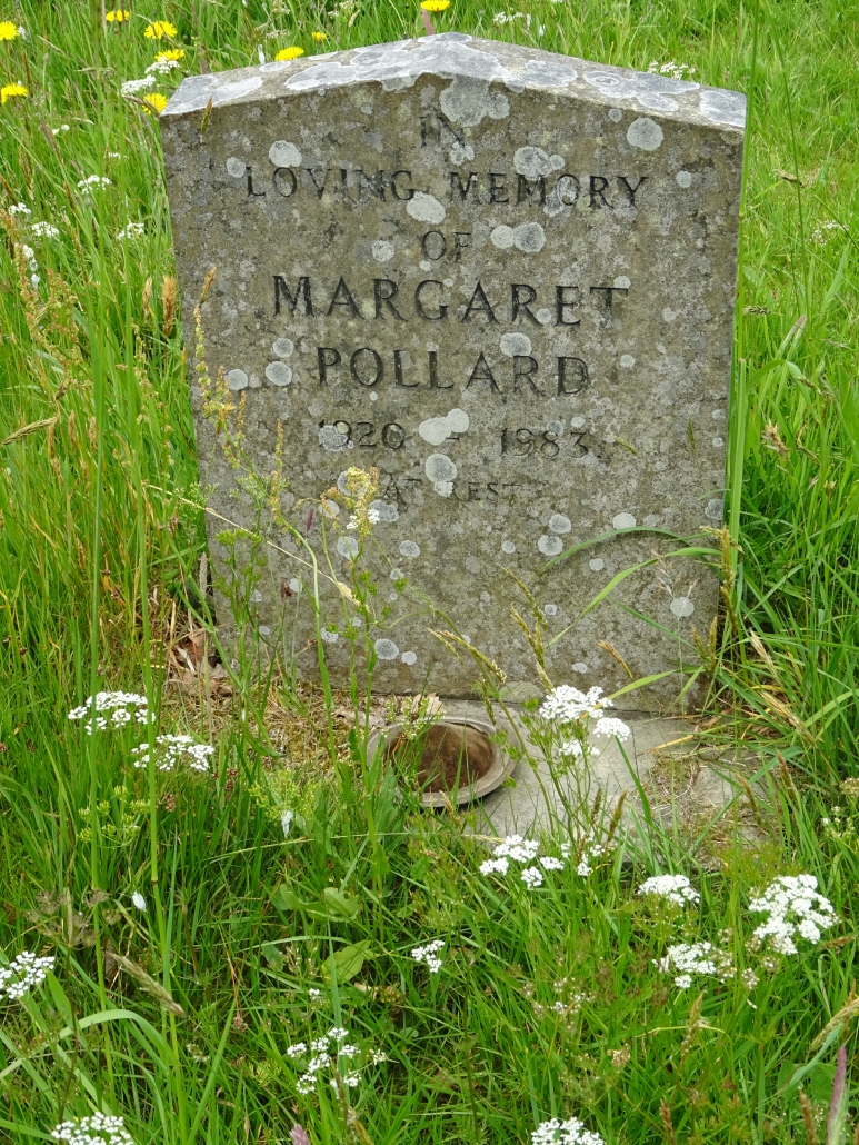 Margaret, daughter of Harry and Eleanor Pollard - Bradley cemetery