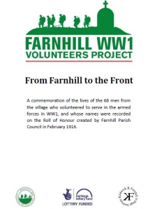 From Farnhill to the Front - booklet