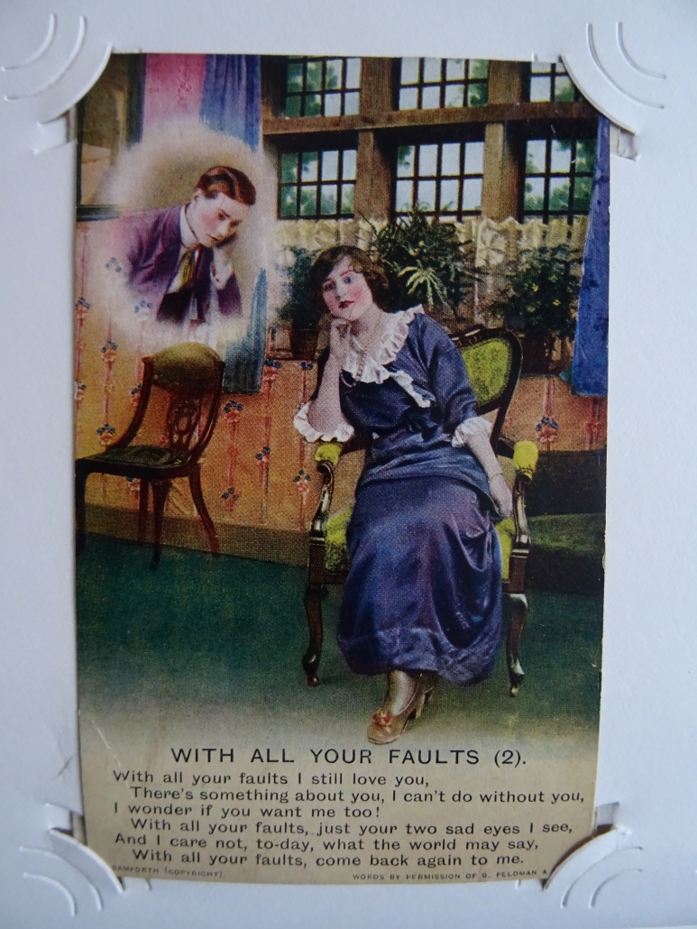 Percy Walmsley's WW1 postcard album - #16