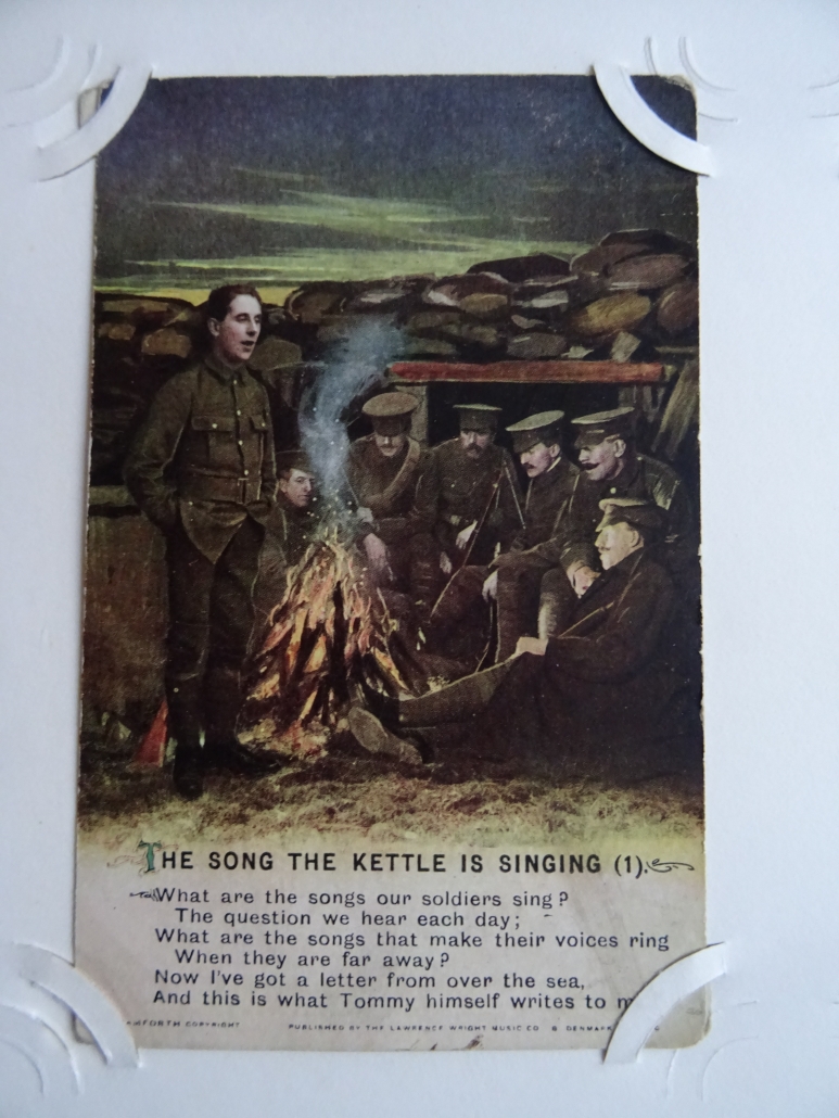 Percy Walmsley's WW1 postcard album - #21