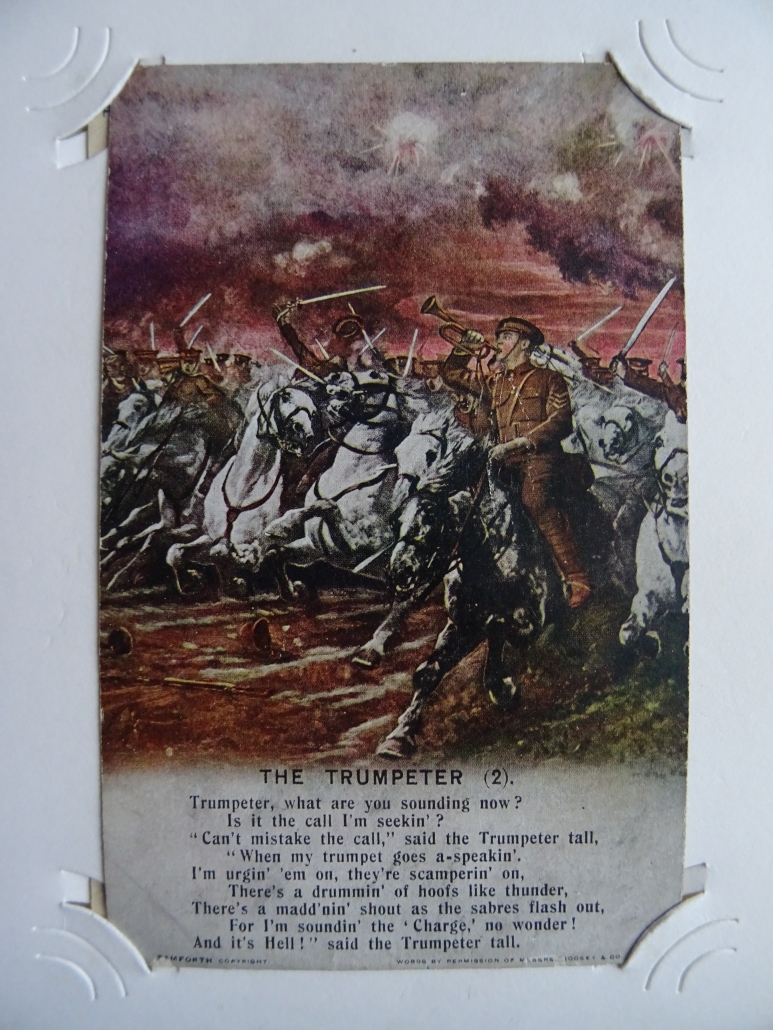 Percy Walmsley's WW1 postcard album - #28
