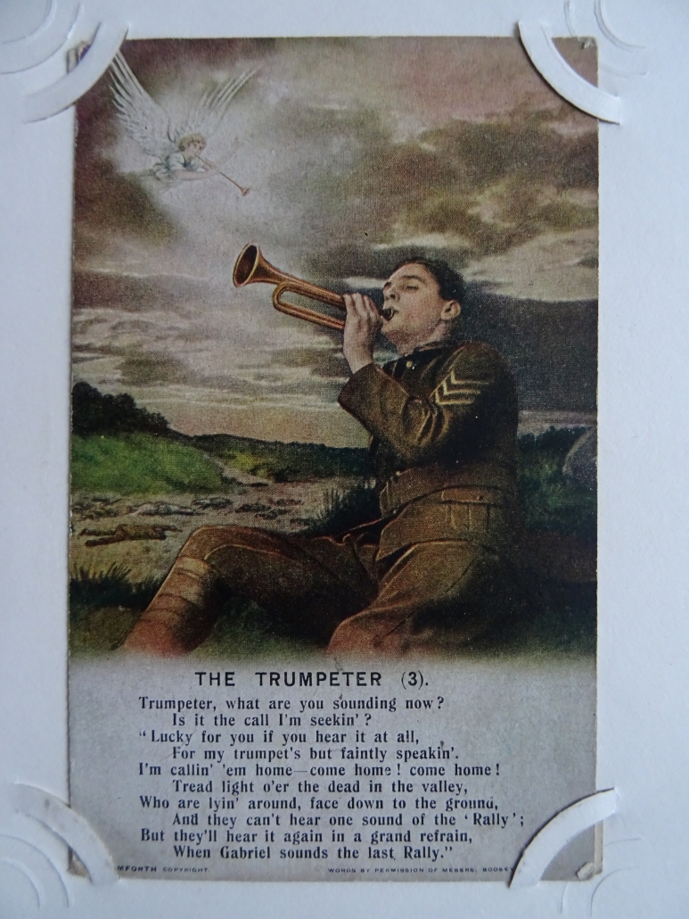 Percy Walmsley's WW1 postcard album - #29