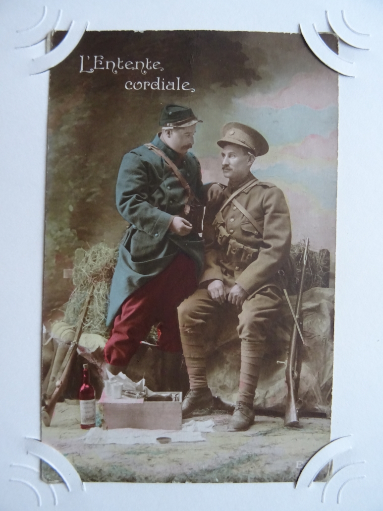 Percy Walmsley's WW1 postcard album - #33