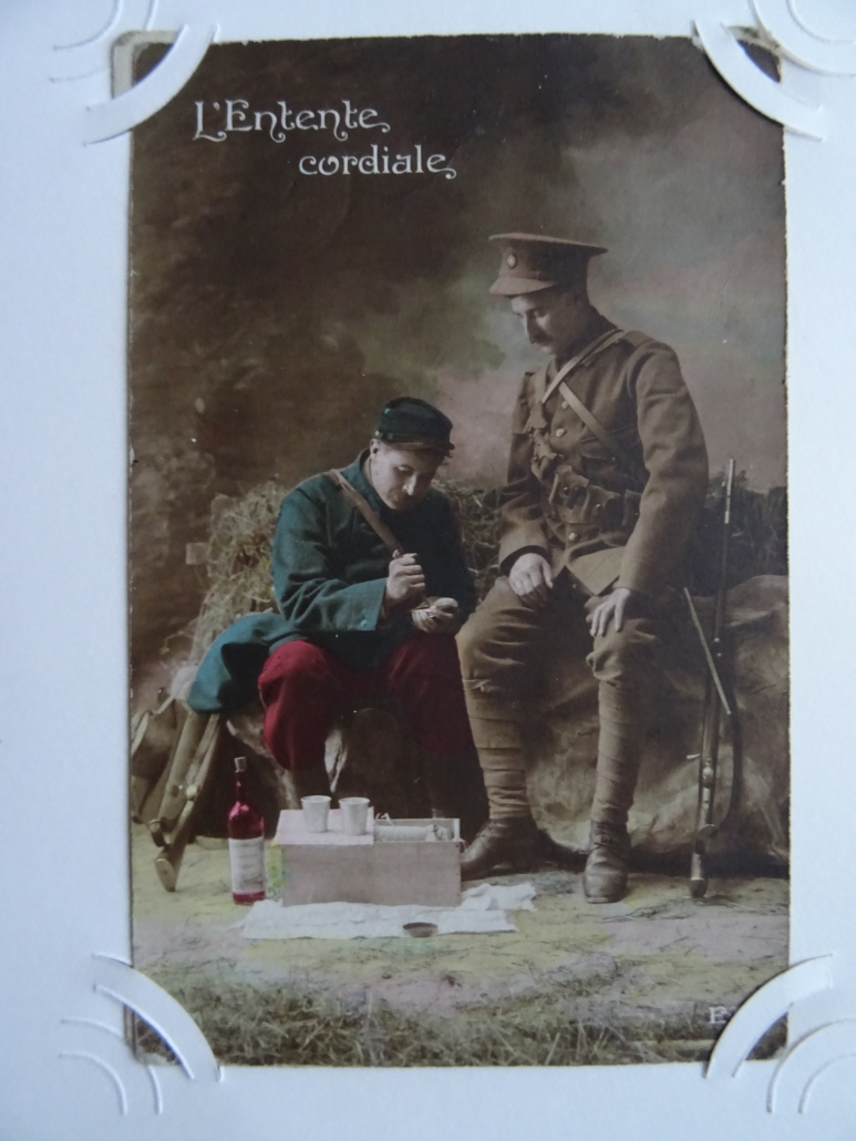 Percy Walmsley's WW1 postcard album - #34