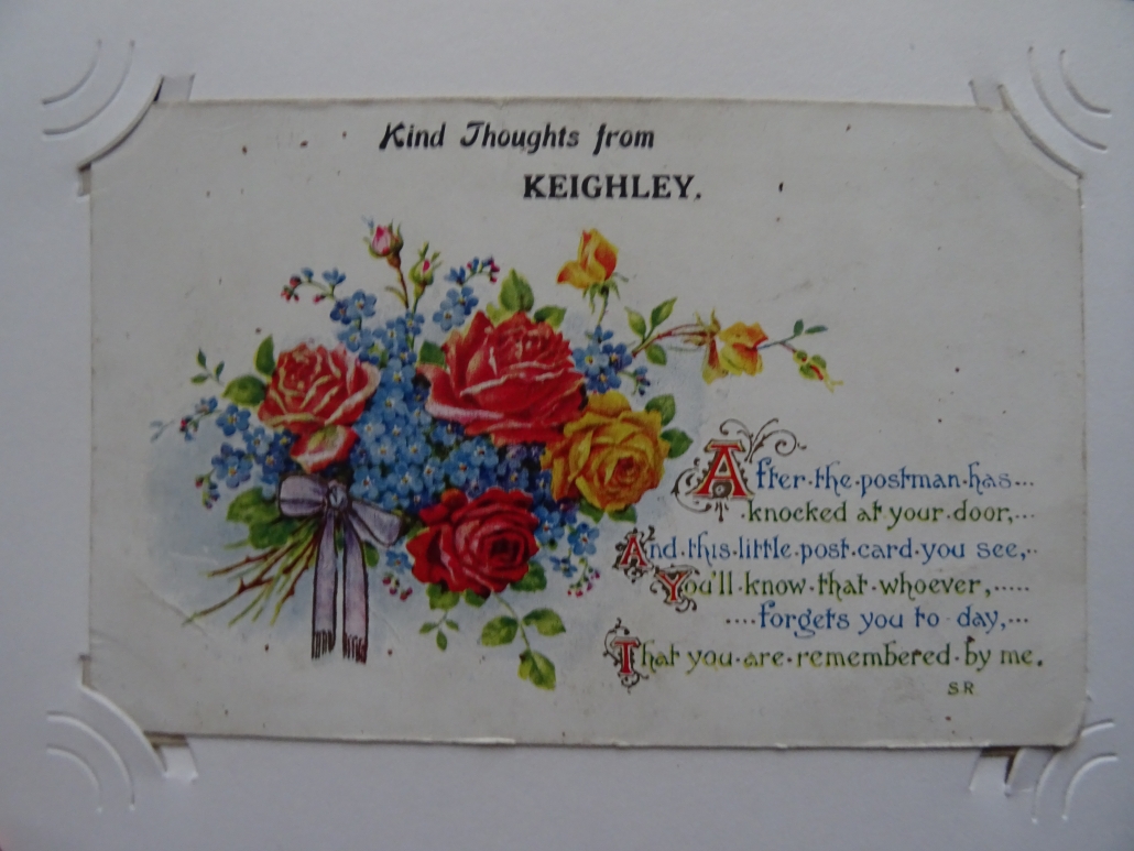 Percy Walmsley's WW1 postcard album - #47