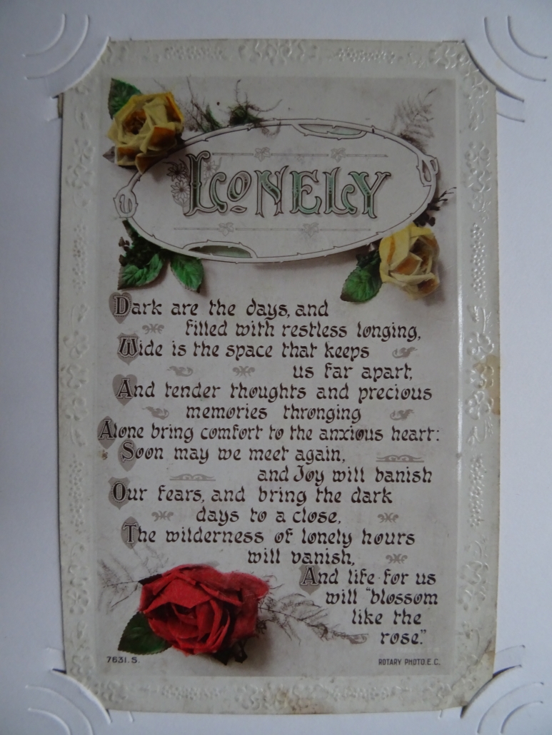 Percy Walmsley's WW1 postcard album - #51