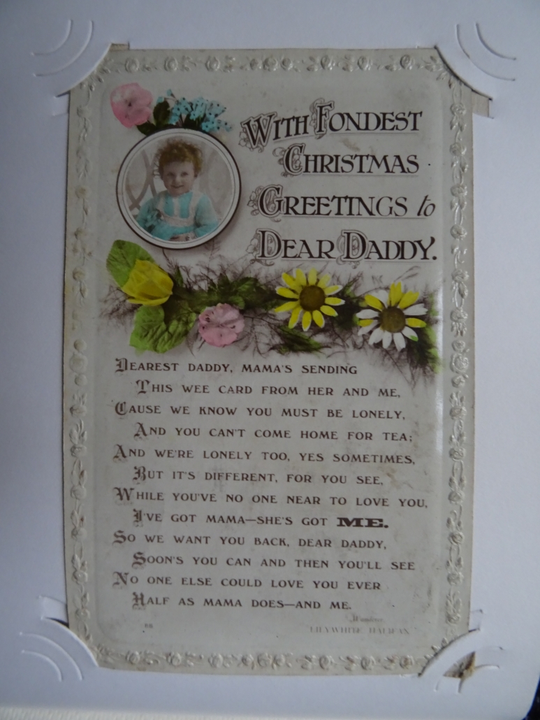 Percy Walmsley's WW1 postcard album - #52
