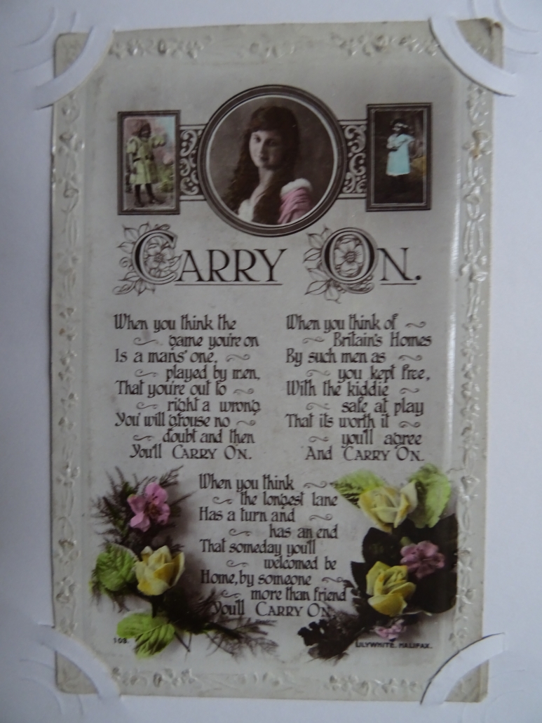 Percy Walmsley's WW1 postcard album - #53