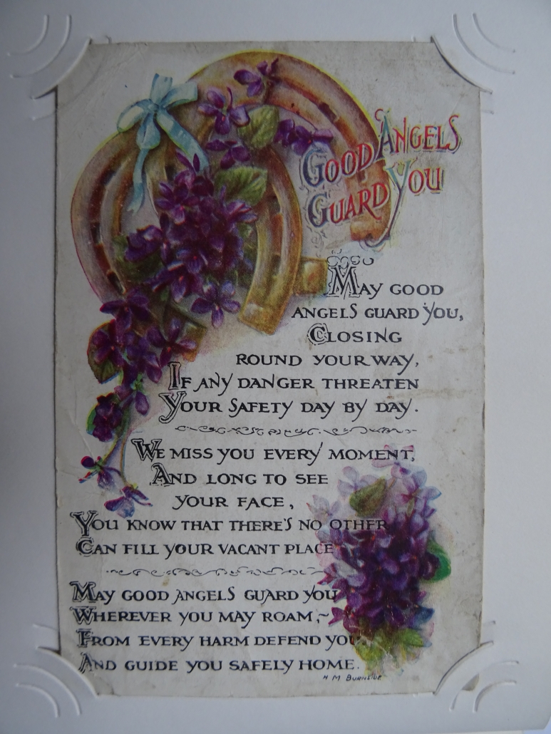 Percy Walmsley's WW1 postcard album - #64