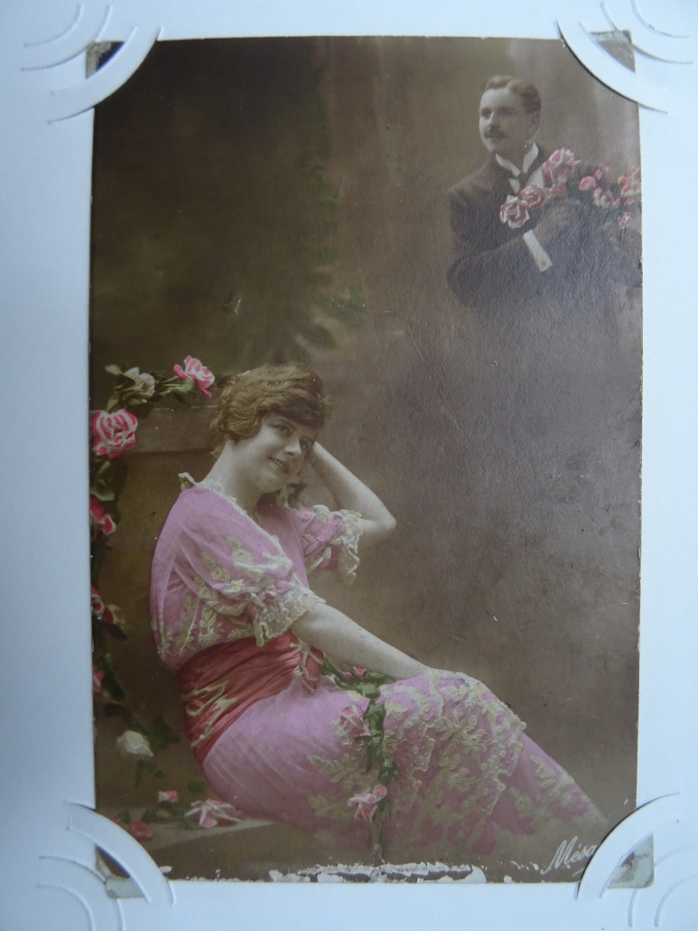 Percy Walmsley's WW1 postcard album - #66