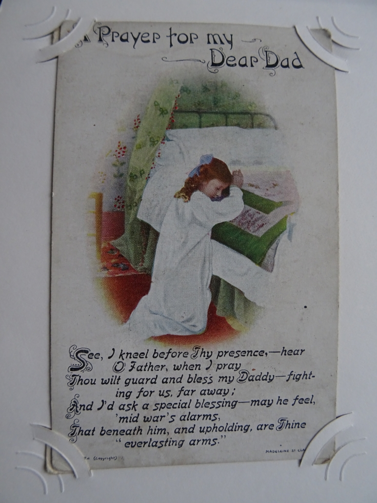 Percy Walmsley's WW1 postcard album - #81