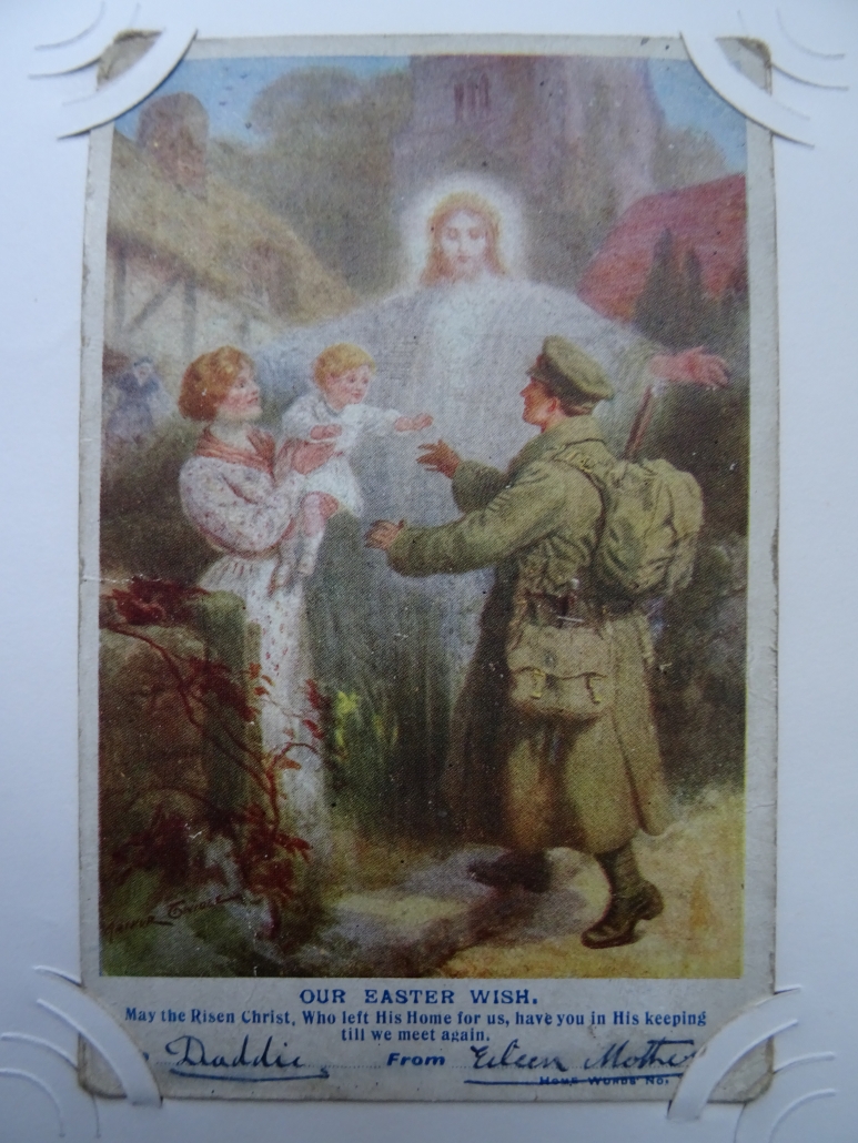 Percy Walmsley's WW1 postcard album - #82