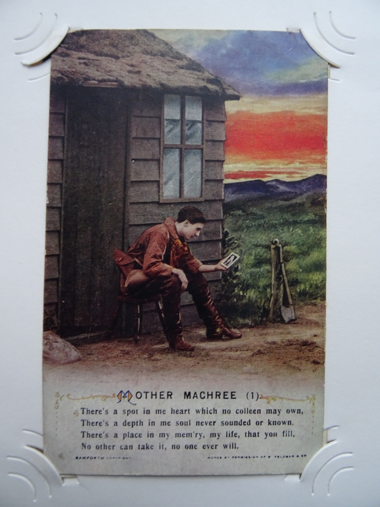 Percy Walmsley's WW1 postcard album - #86