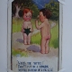 Percy Walmsley's WW1 postcard album - #98