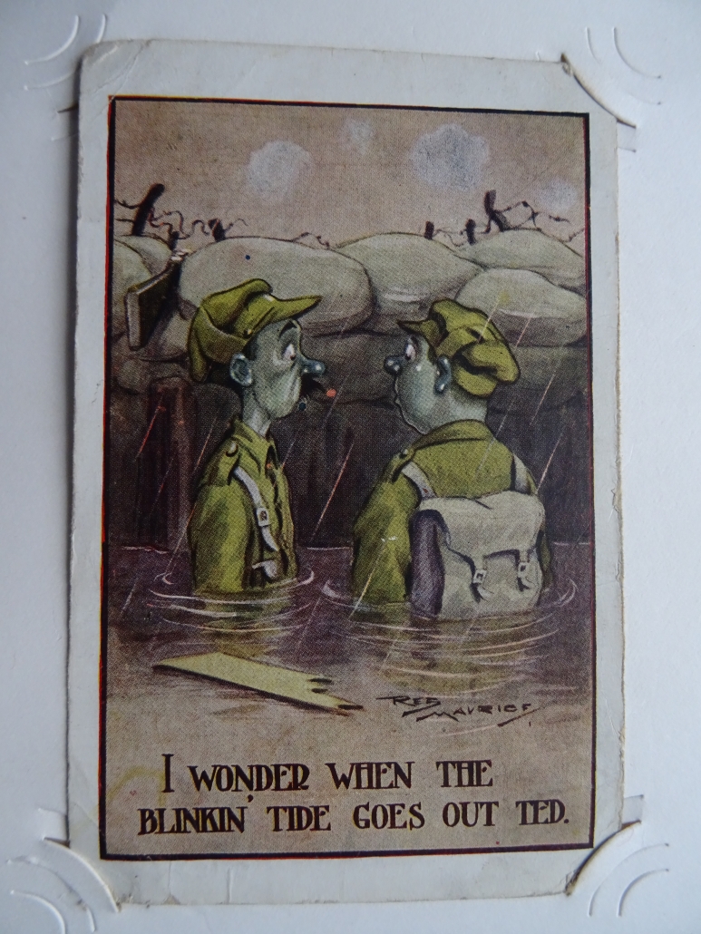 Percy Walmsley's WW1 postcard album - #103